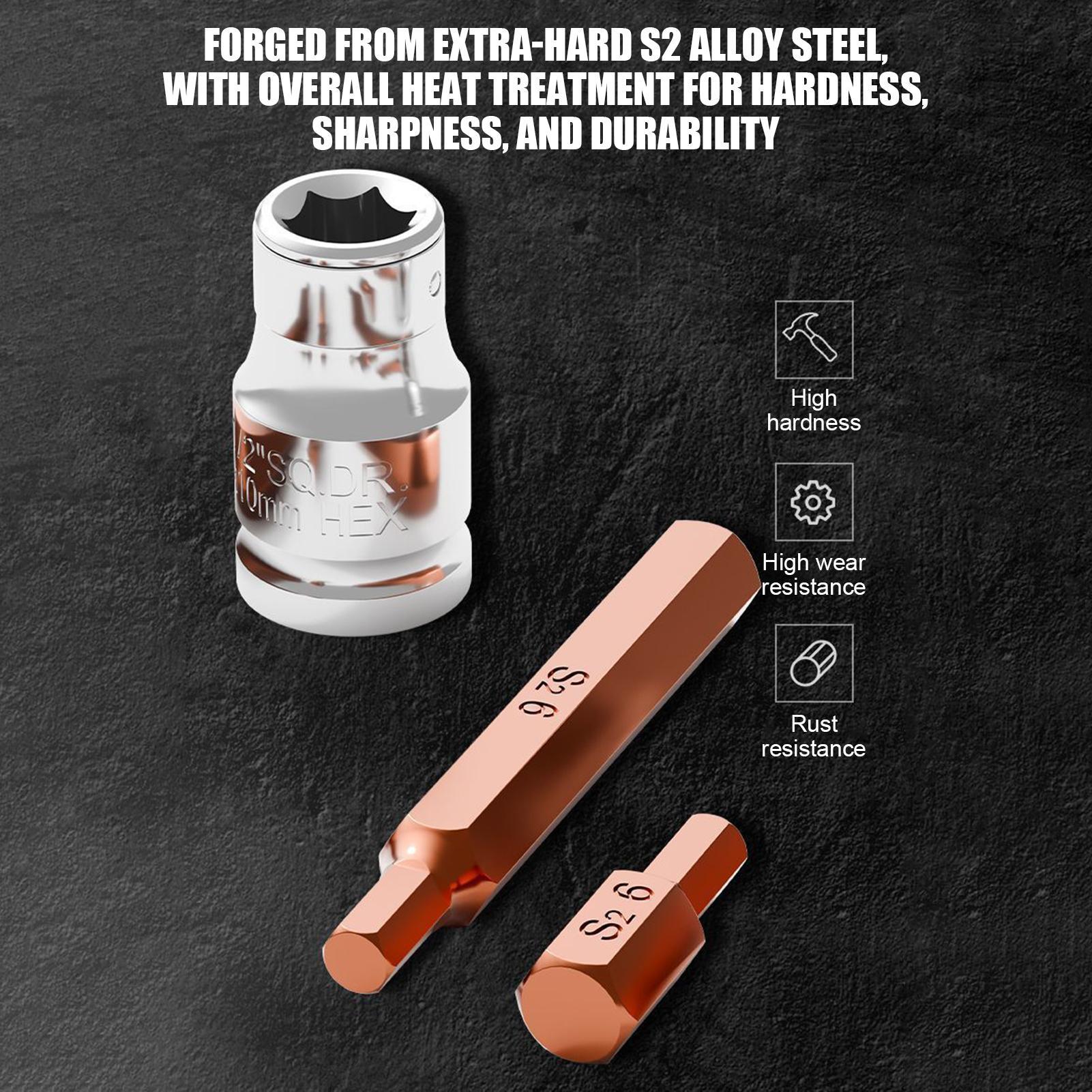 Socket Set - Juego de brocas magnéticas, herramienta de