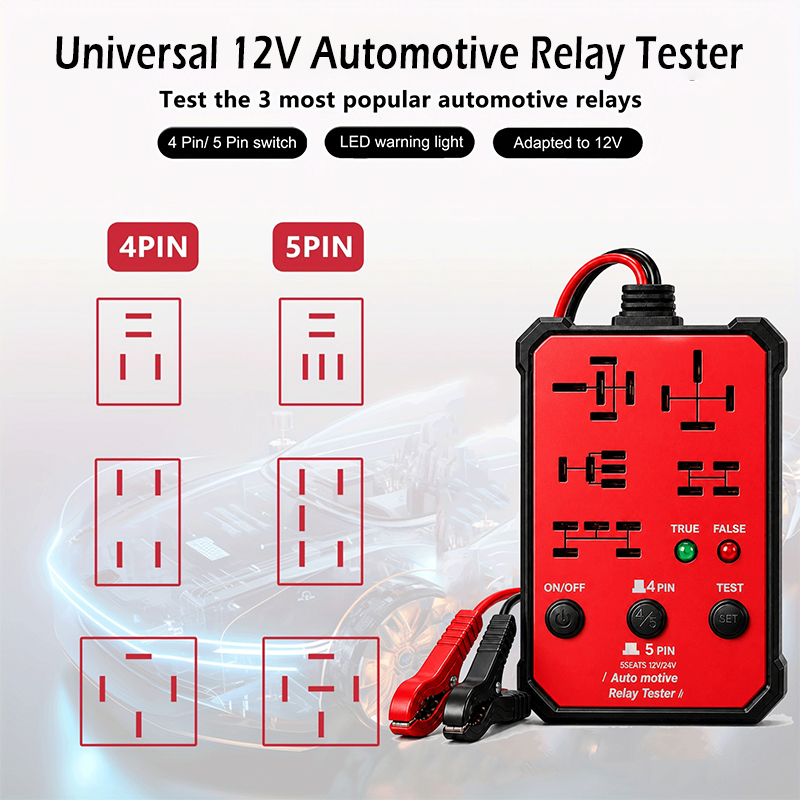 Car Diagnostic Tool - Nuevo Probador Universal de Relés Automotrices