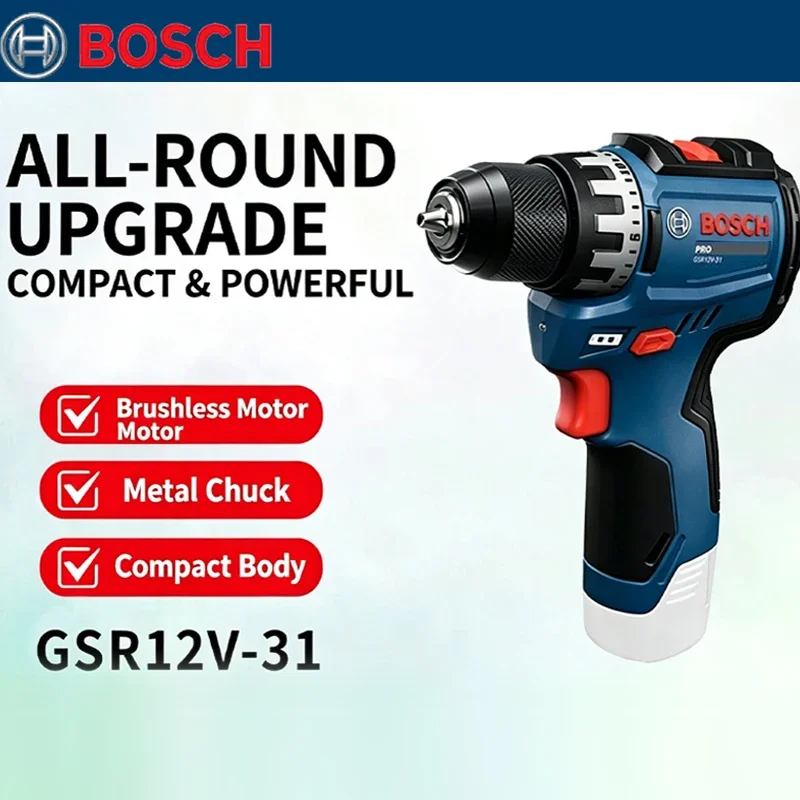 Taladro Eléctrico Bosch GSR 12 - Torque Wrench reseña y precio