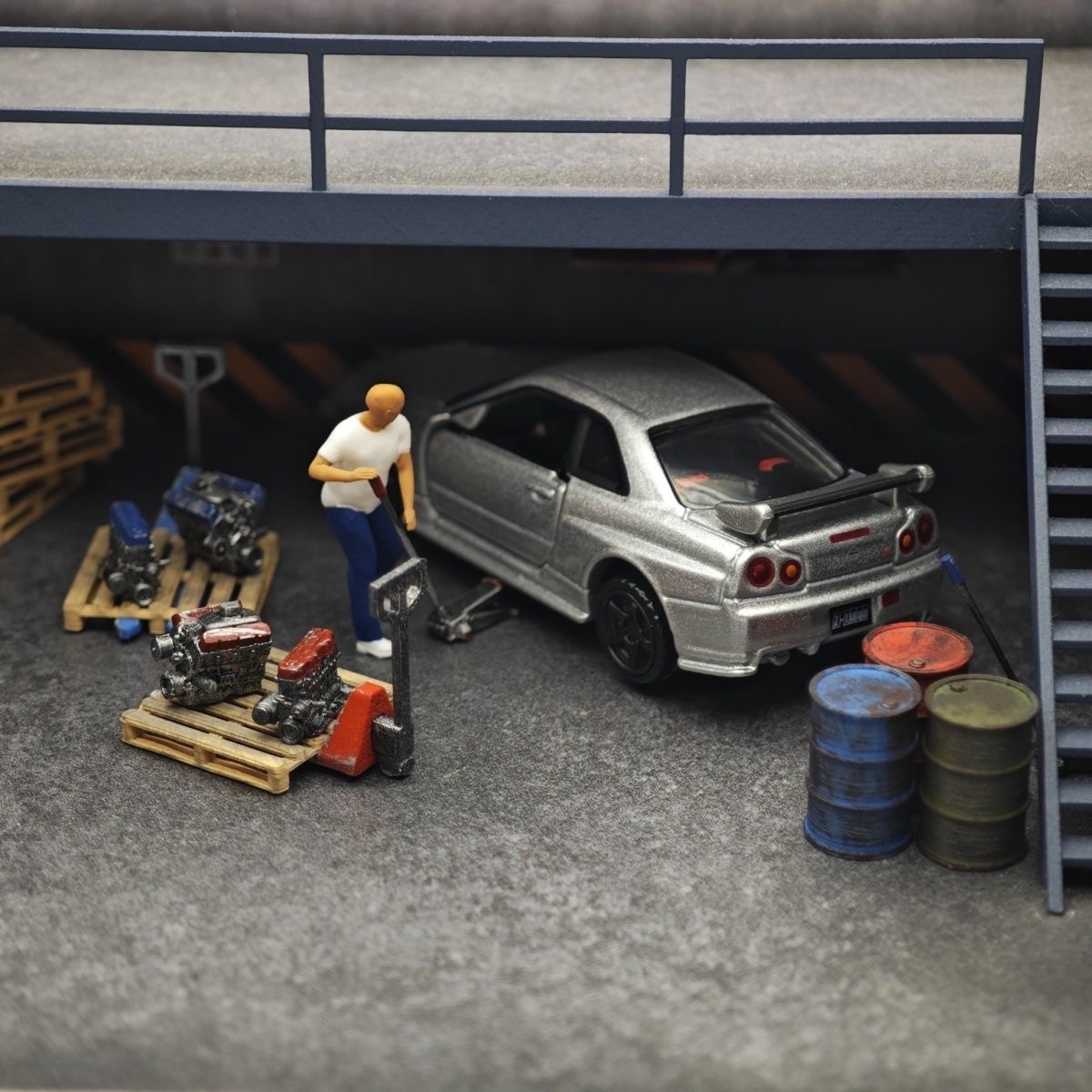 1:64 Decoración de escenas de  - Car Jack reseña y precio