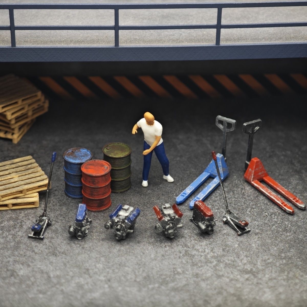 1:64 Decoración de escenas de  - Car Jack reseña y precio
