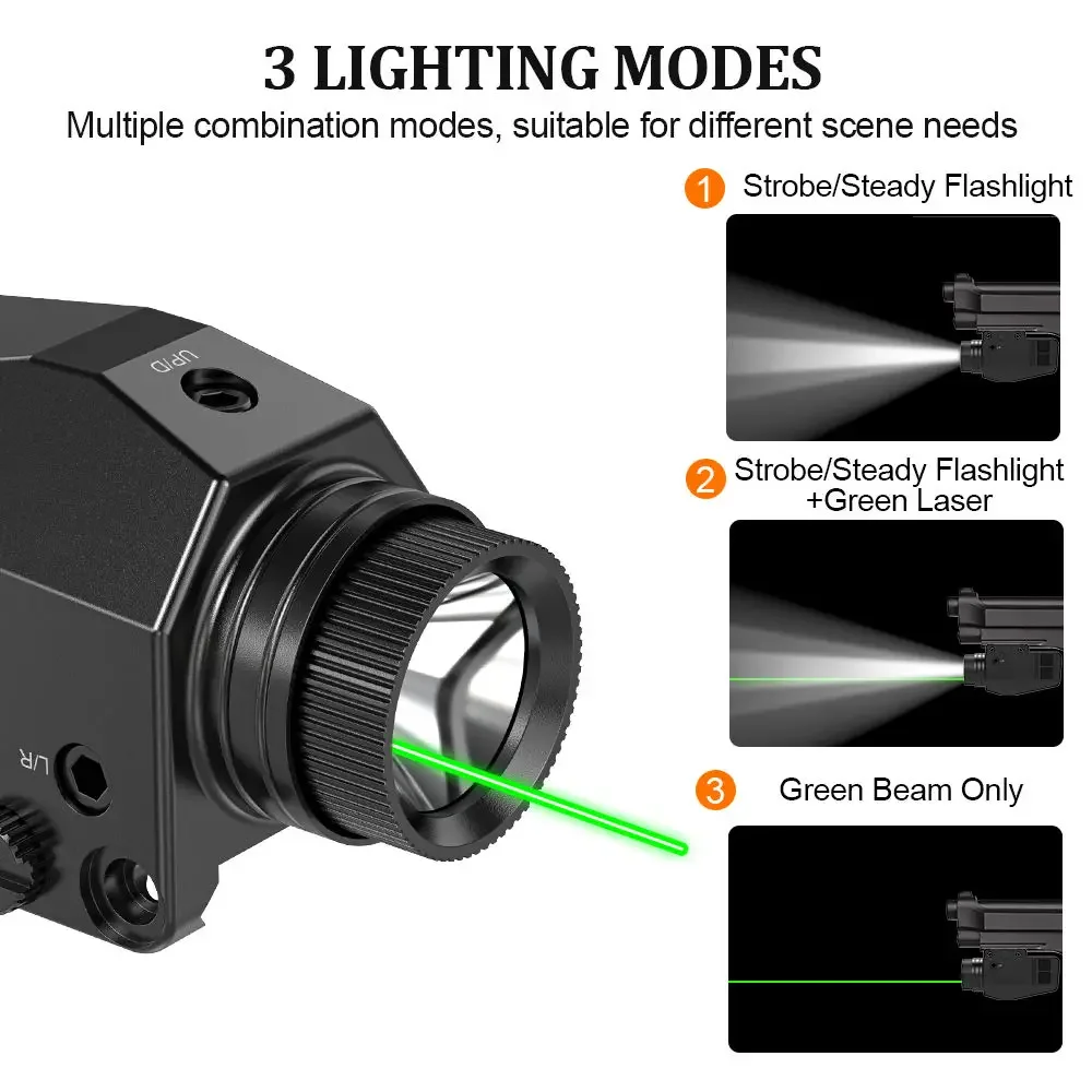 Linterna Táctica LED de 1000LM - Timing Light Gun reseña y precio