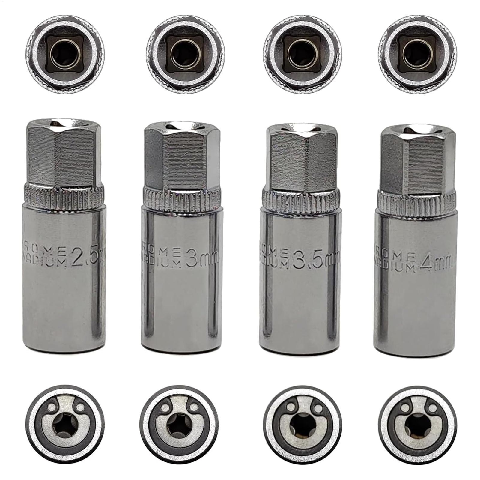 Juego de extractores de 4 piez - Socket Set reseña y precio