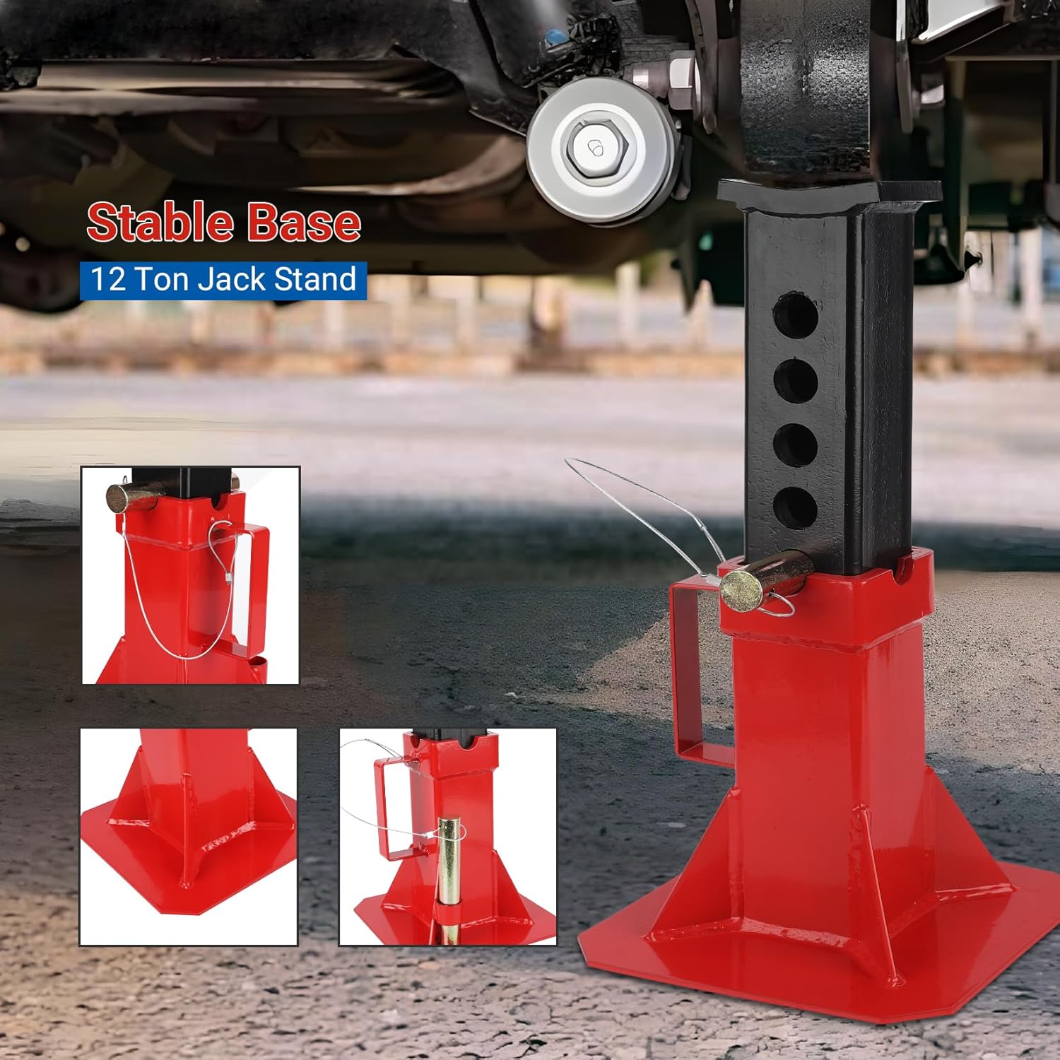Soportes para Coche de Acero,  - Car Jack reseña y precio