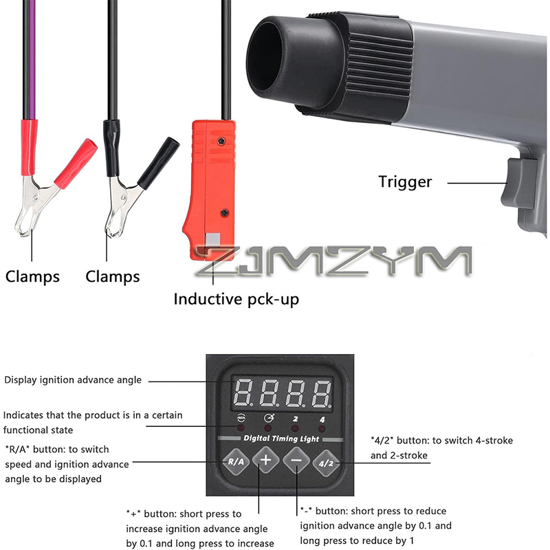 Lámpara Estroboscópica Digital - Timing Light Gun reseña y precio