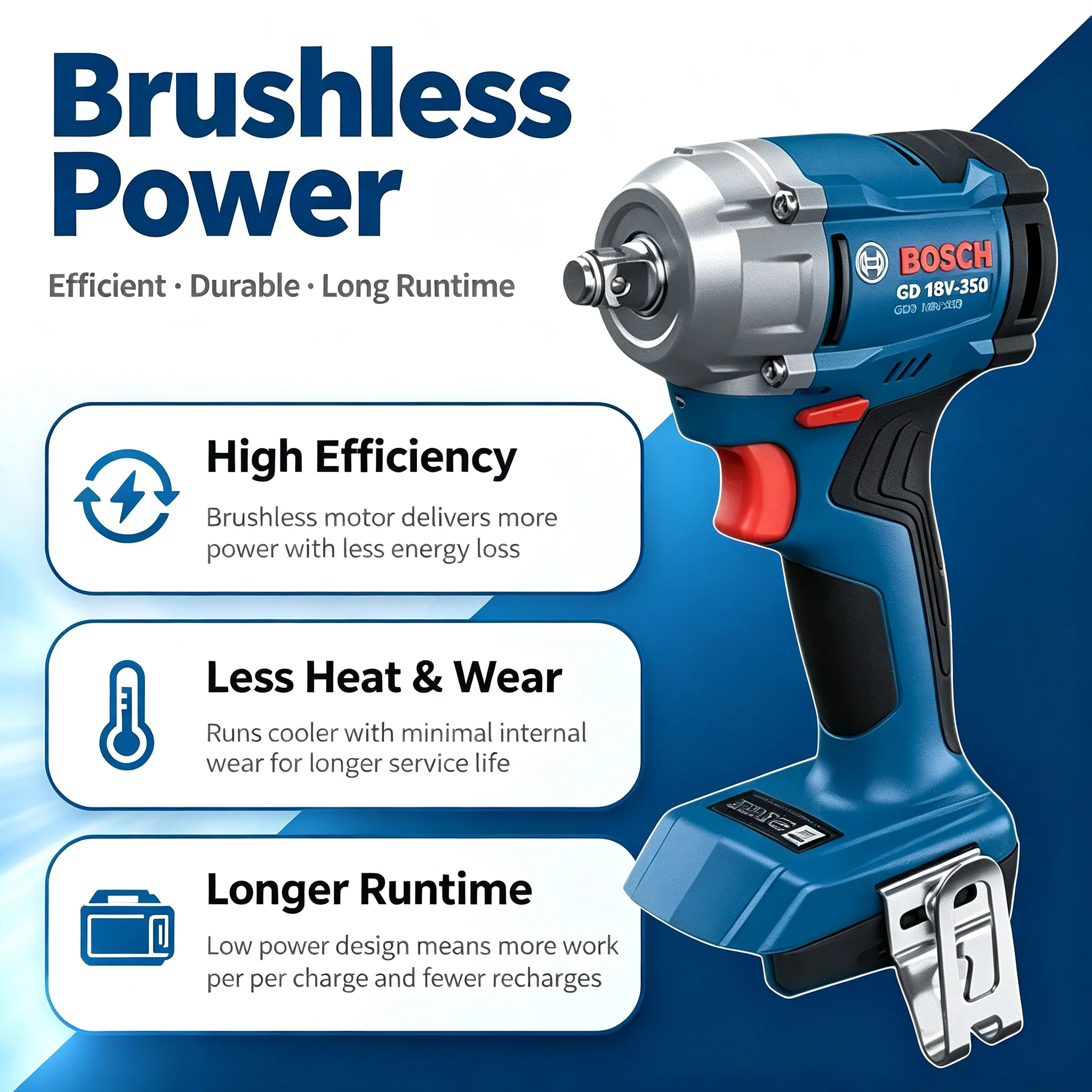 Llave de impacto inalámbrica B - Torque Wrench reseña y precio