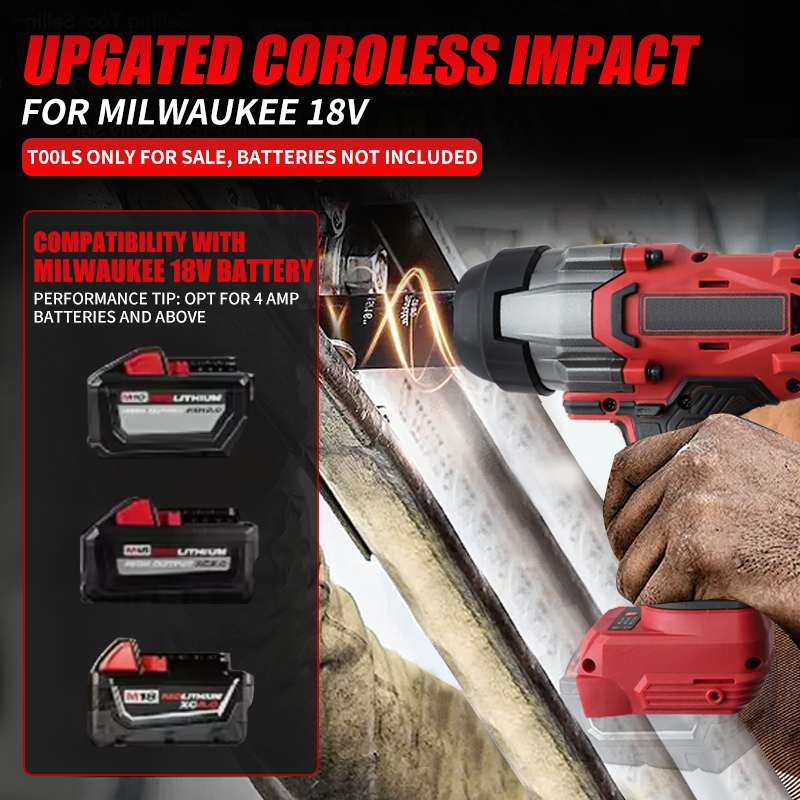 Llave de impacto inalámbrica d - Torque Wrench reseña y precio